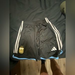 Adidas AFA argentina World Cup soccer short size M